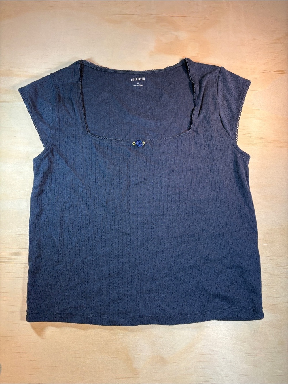 Hollister Square Neck T-Shirt